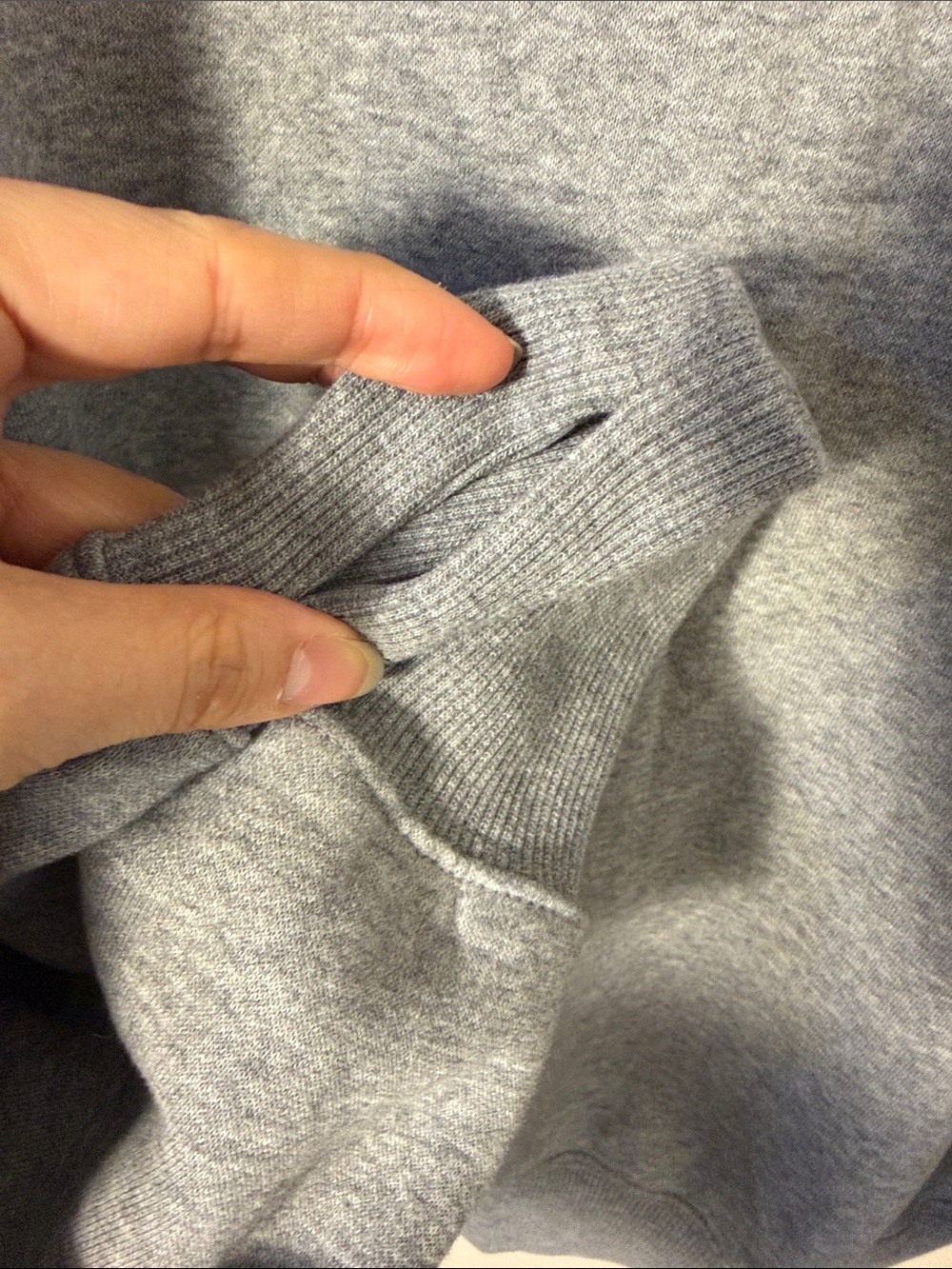 OFFLINE By Aerie Cloud Fleece Oversized Crewneck Sweatshirt in Gray Size L - Picture 9 of 14
